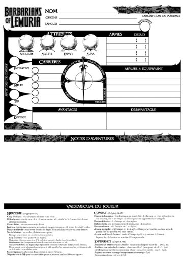 Fiche vierge de Personnage (format portrait)