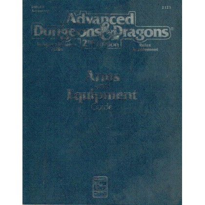 Arms and Equipment Guide (jdr AD&D 2ème édition VO) 001