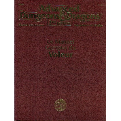 Le Manuel Complet du Voleur (jdr AD&D 2ème édition en VF) 001