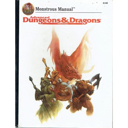 Monstrous Manual (jdr Advanced Dungeons & Dragons 2ème édition révisée en VO) 001