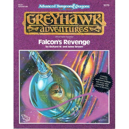 WGA1 Falcon's Revenge (AD&D 2ème édition - Greyhawk Adventures) 001