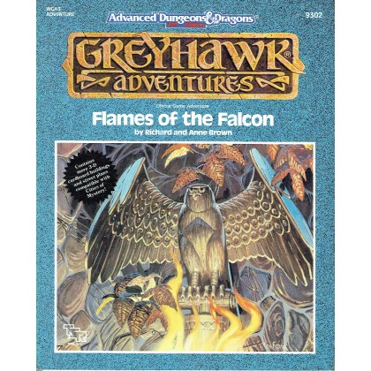 WGA3 Flames of the Falcon (AD&D 2ème édition - Greyhawk Adventures) 001