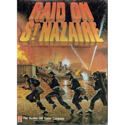 Raid on St. Nazaire (wargame en solitaire d'Avalon Hill) 001
