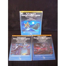 Lot Desert of Desolation Series - Modules I3 - I4 - I5 (jdr AD&D 1ère édition en VO)