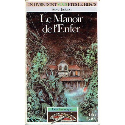 286 - Le Manoir de l'Enfer (Un livre dont vous êtes le Héros - Gallimard) 002