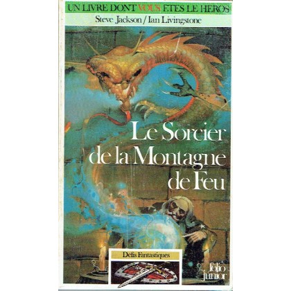 252 - Le Sorcier de la Montagne de Feu (Un livre dont vous êtes le Héros) 001