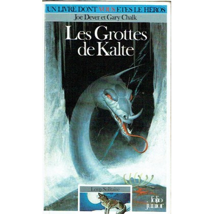 296 - Les Grottes de Kalte (Un livre dont vous êtes le Héros - Gallimard) 001