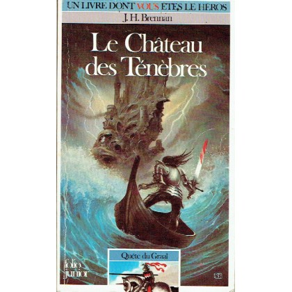 315 - Le Château des Ténèbres (Un livre dont vous êtes le Héros - Gallimard) 001