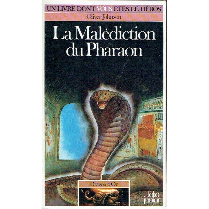 333 - La Malédiction du Pharaon (Un livre dont vous êtes le Héros - Gallimard) 001