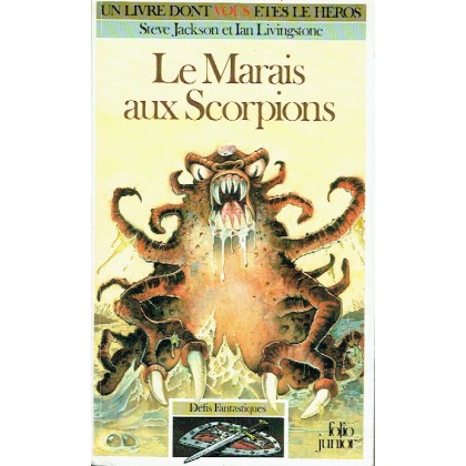 288 - Le Marais aux Scorpions (Un livre dont vous êtes le Héros - Gallimard) 001