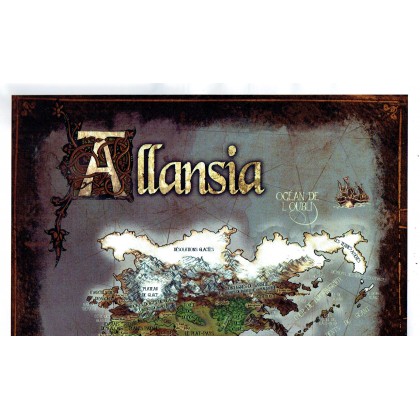 Titan - Carte d'Allansia (jdr Défis Fantastiques en VF) 001