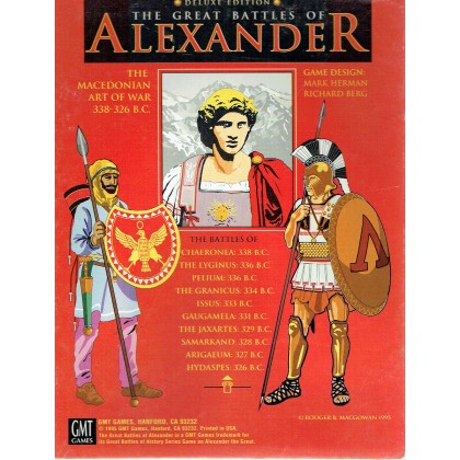 The Great Battles of Alexander Deluxe - The Macedonian Art of War 338-326 B.C. (wargame GMT) 002