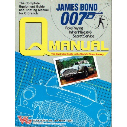 Q Manual (James Bond 007 Rpg en VO) 001
