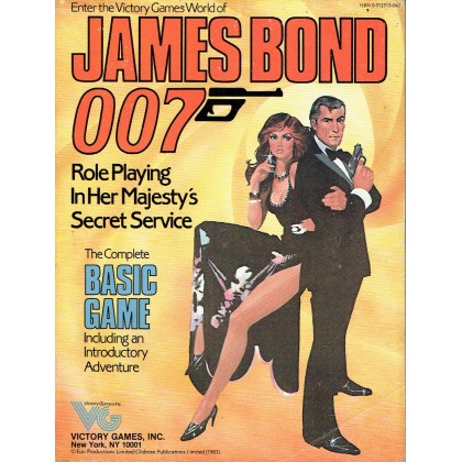James Bond 007 Rpg - The Complete Basic Game (livre de base en VO) 001