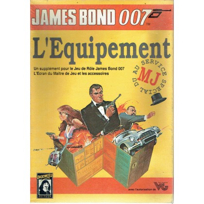 L'Equipement (boîte de jdr James Bond 007 en VF) 001