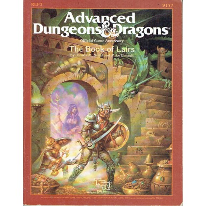 REF3 - The Book of Lairs (jdr Advanced Dungeons & Dragons) 001