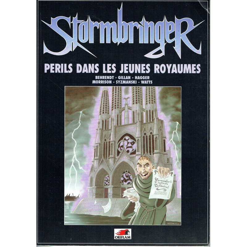 Poster « Carte des jeunes royaumes (d'Elric de Melnibone, Stormbringer