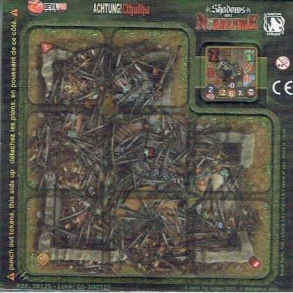 Shadows over Normandie - Ruine & zombie (jeu de stratégie & wargame de Devil Pig Games) 001