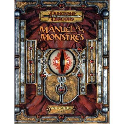 Manuel des Monstres - Livre de Règles III (jdr Dungeons & Dragons 3.5 en VF) 003