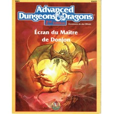 Ecran du Maître de Donjon & livret (jdr AD&D 2ème édition en VF)