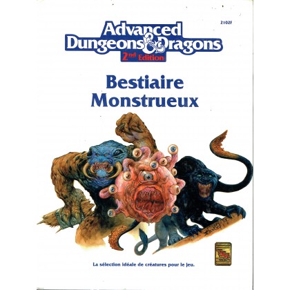 Bestiaire Monstrueux (jdr Advanced Dungeons & Dragons 2 en VF) 002