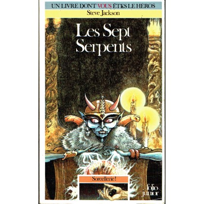 295 - Les Sept Serpents (Un livre dont vous êtes le Héros - Gallimard) 002