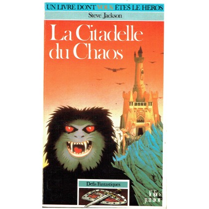 268 - La Citadelle du Chaos (Un livre dont vous êtes le Héros - Gallimard) 001