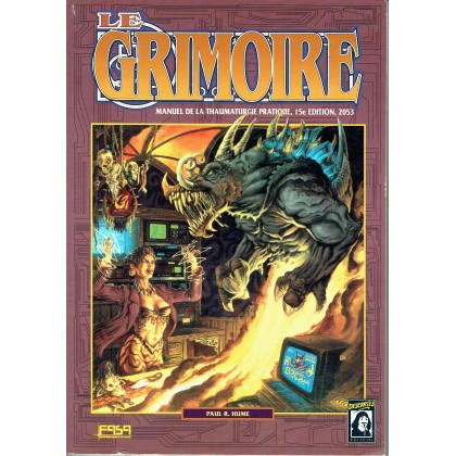 Le Grimoire - Manuel de la Thaumaturgie pratique, 15e édition, 2053 (jdr Shadowrun en VF) 001