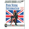 Pour Votre Information (jeu de rôle James Bond 007 en VF) 005