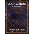 L'Ecran du Conteur & bloc de feuilles de PJ (jdr Loup-Garou L'Apocalypse en VF) 001