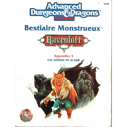 Ravenloft - Bestiaire Monstrueux- Appendice 3 (jdr AD&D 2ème édition en VF) 001