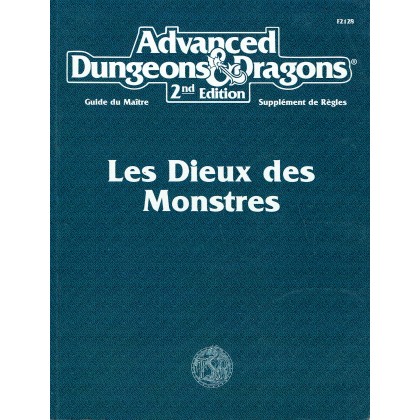 Les Dieux des Monstres (jdr AD&D 2ème édition en VF) 001