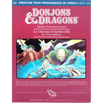 X2 Le Château d'Ambreville (jdr D&D 1ère édition en VF) 001