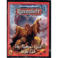 Ravenloft - RS1 Van Richten's Guide to the Lich (jeu de rôle AD&D 2ème édition en VO)