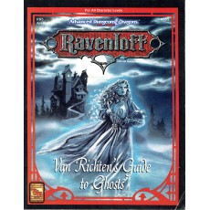 Ravenloft - RR5 Van Richten's Guide to Ghosts (jeu de rôle AD&D 2ème édition en VO)