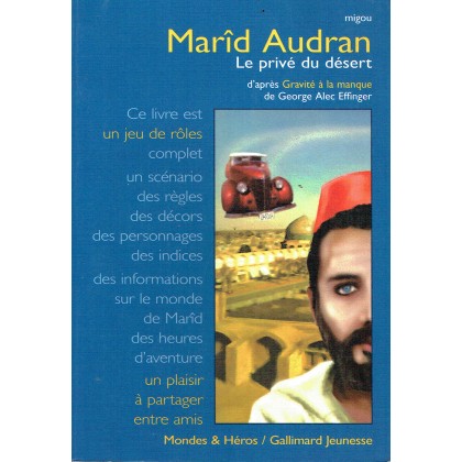 Le privé du désert - Marîd Audran (livre de jeu de rôle complet - Gallimard) 001