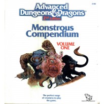 Monstrous Compendium - Volume One (Lot classeur + 3 Appendix pour jdr AD&D 2)