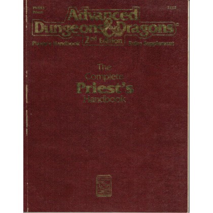 The Complete Priest's Handbook (jdr AD&D 2e édition VO) 002