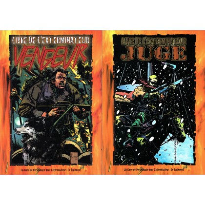 Lot Vengeur & Juge (jdr Exterminateur Le Jugement) L076