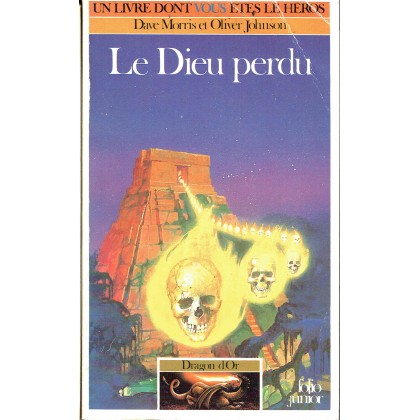 317 - Le Dieu perdu (Un livre dont vous êtes le Héros - Gallimard) 004