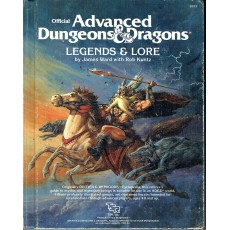 Legends & Lore (jdr AD&D 1ère édition en VO)