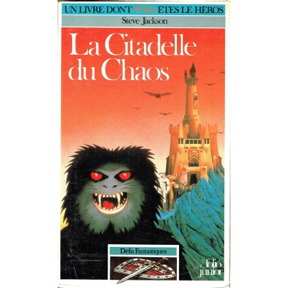 268 - La Citadelle du Chaos (Un livre dont vous êtes le Héros - Gallimard) 002