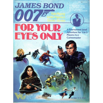 For your Eyes Only (James Bond 007 Rpg en VO) 002