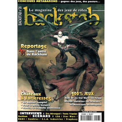 Backstab N° 28 (magazine de jeux de rôles) 001