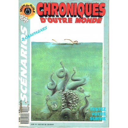 Chroniques d'Outre Monde N° 8 (magazine de jeux de rôles) 002