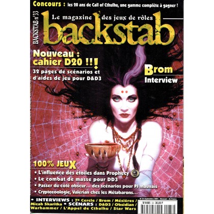 Backstab N° 33 (magazine de jeux de rôles) 003