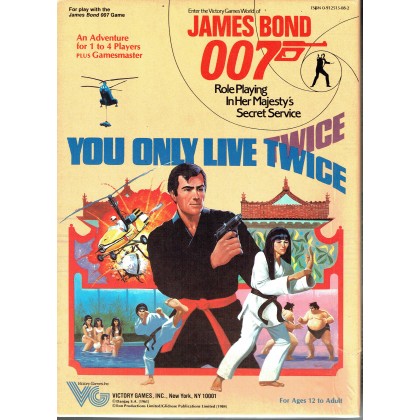 You only live twice (James Bond 007 Rpg en VO) 001