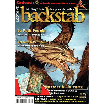 Backstab N° 40 (magazine de jeux de rôles) 002