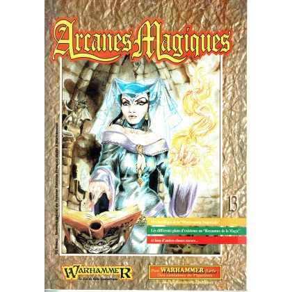 Le Grimoire N° 13 - Arcanes Magiques (fanzine Warhammer jdr 1ère édition) 001