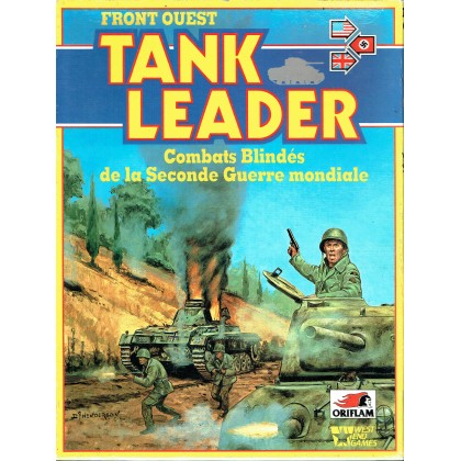 Tank Leader - Front Ouest (wargame des éditions Oriflam en VF) 001